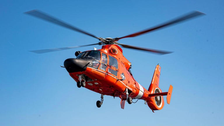Coast Guard rescues injured man stranded on cliff near Depoe Bay on ...