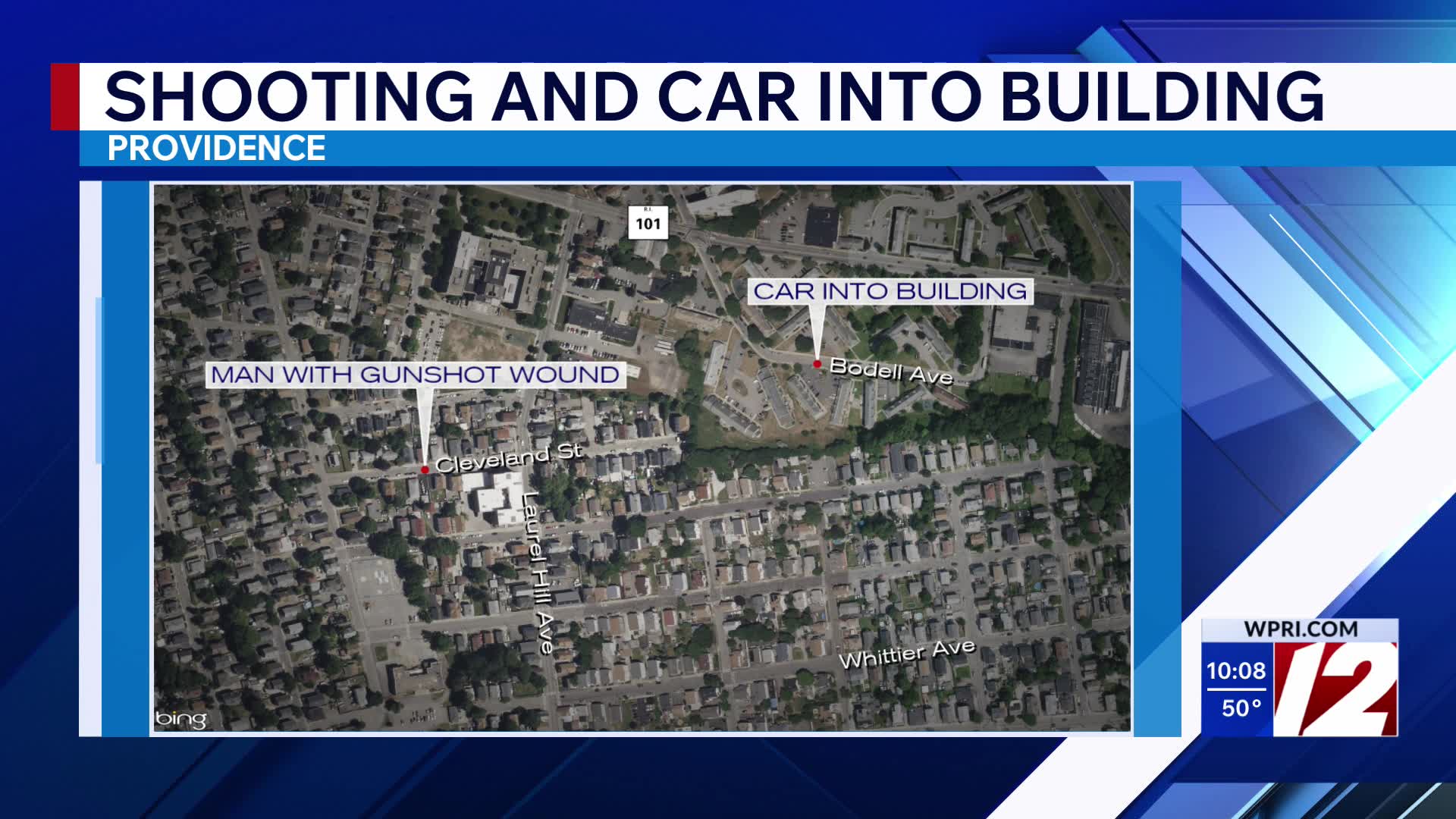 Man taken to hospital after reported shots fired incident in Providence
