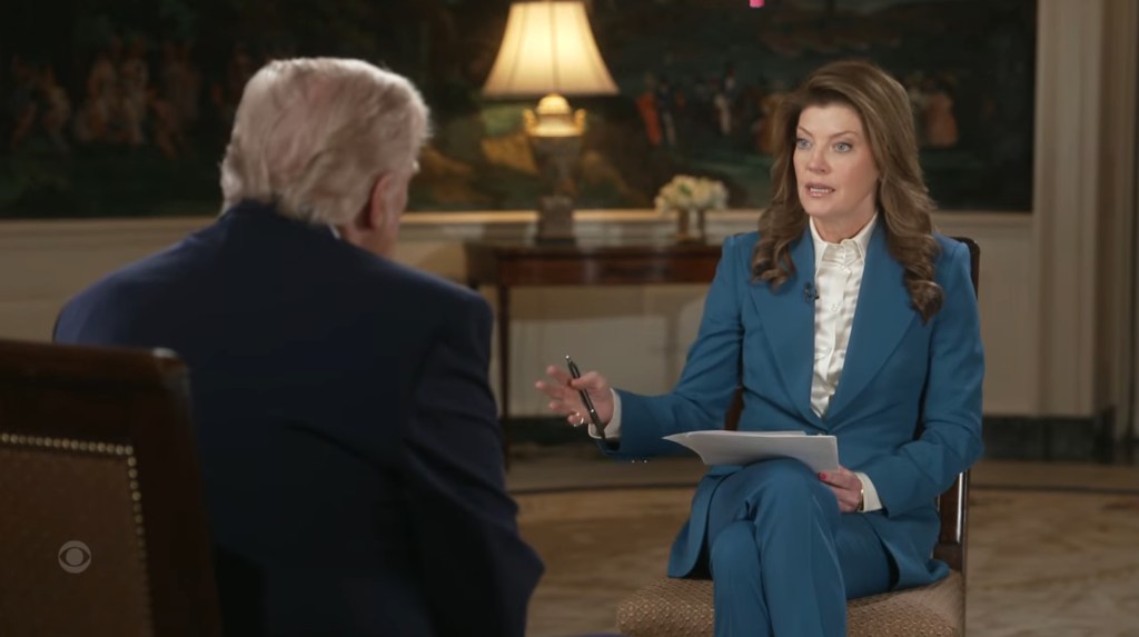 Trump calls '60 Minutes' host 'disgraceful' for reading WHCD suspect ...