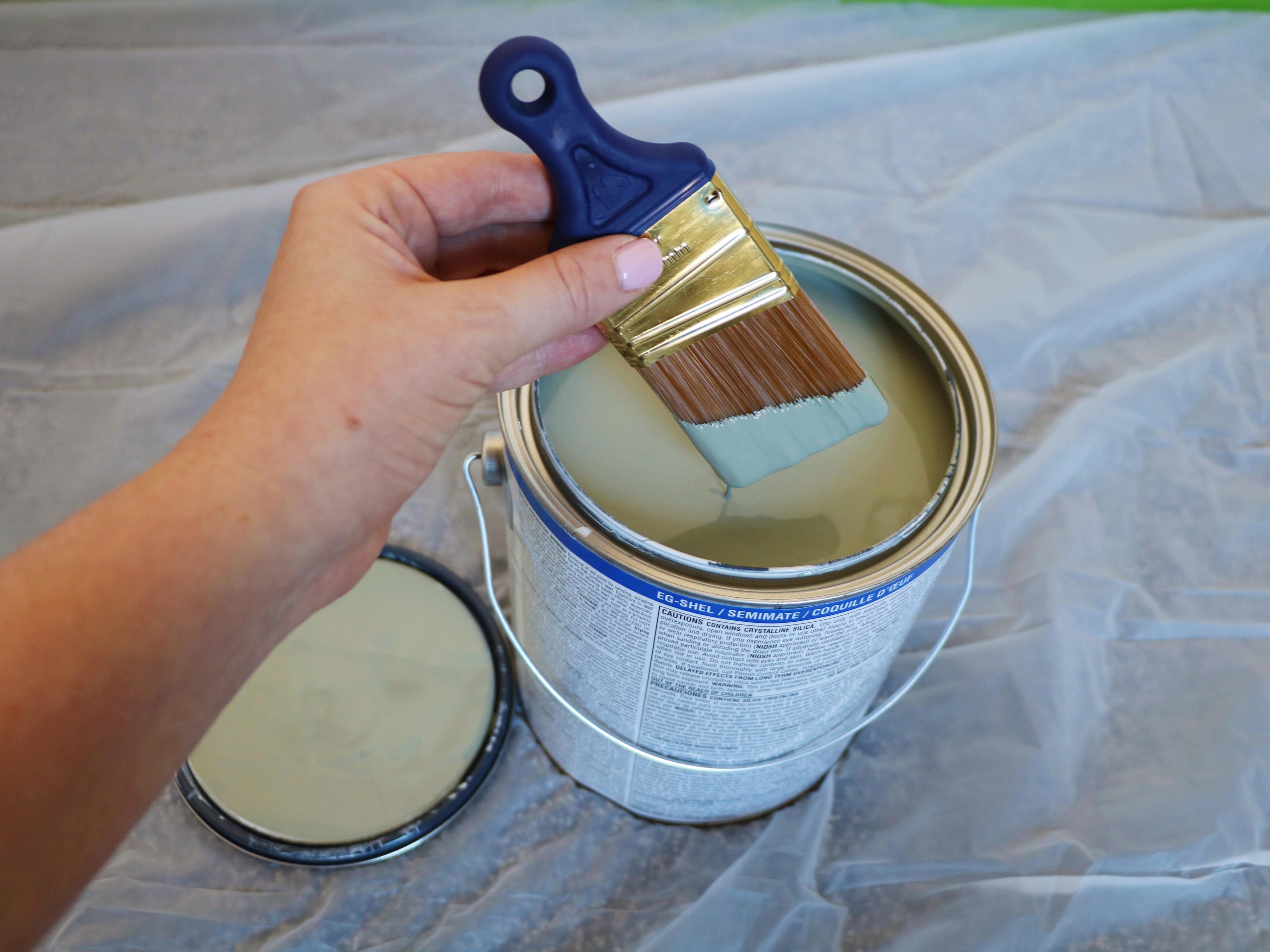 This paintbrush makes DIY projects a breeze — I painted an entire room ...