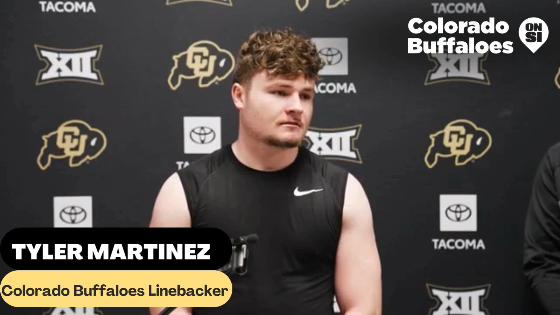Colorado Buffaloes discuss linebacker Tyler Martinez's injuries last season