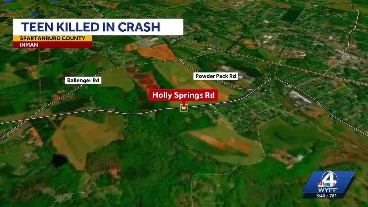 Upstate teen killed in crash