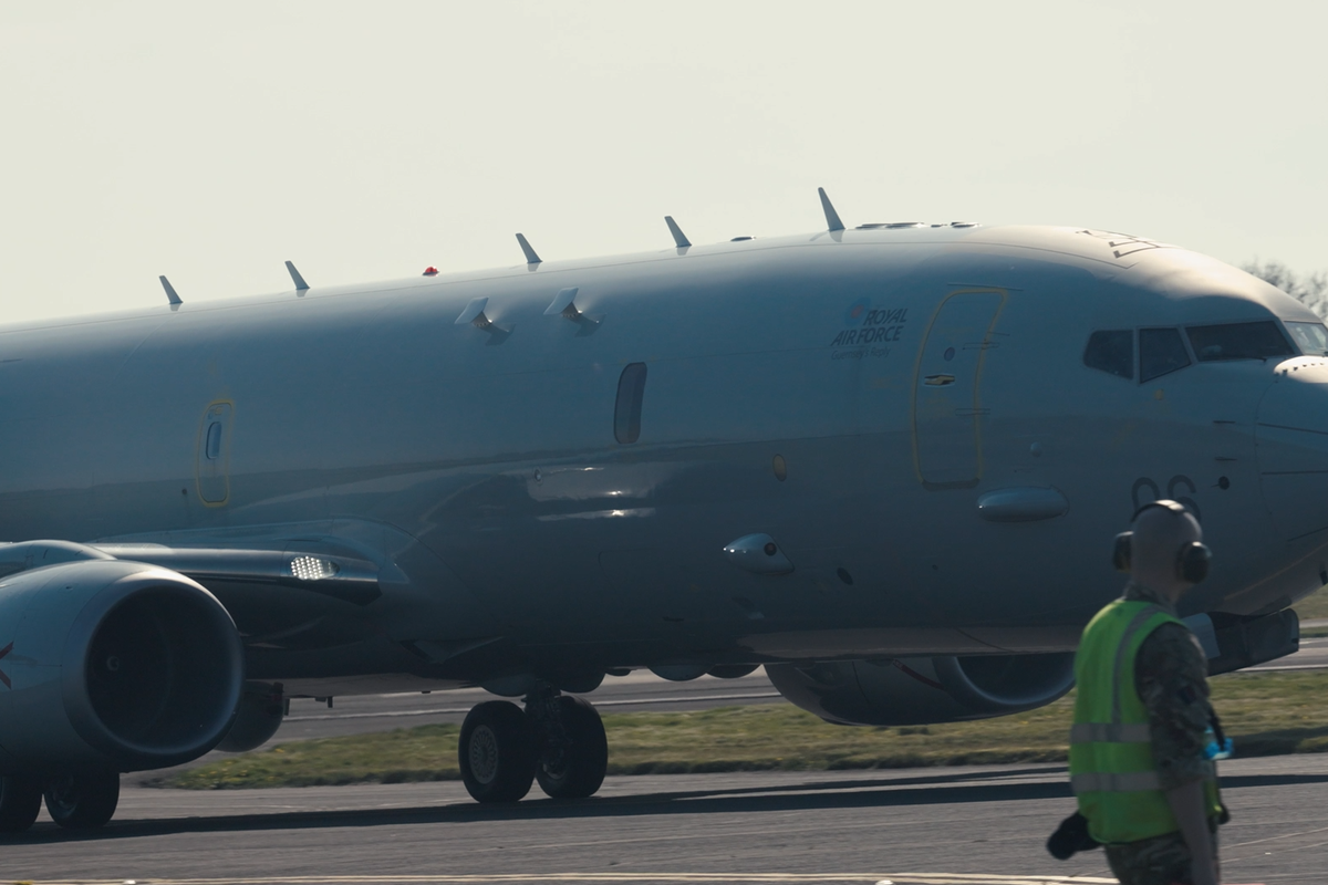 Maritime search and rescue boosted as RAF patrol plane brought in