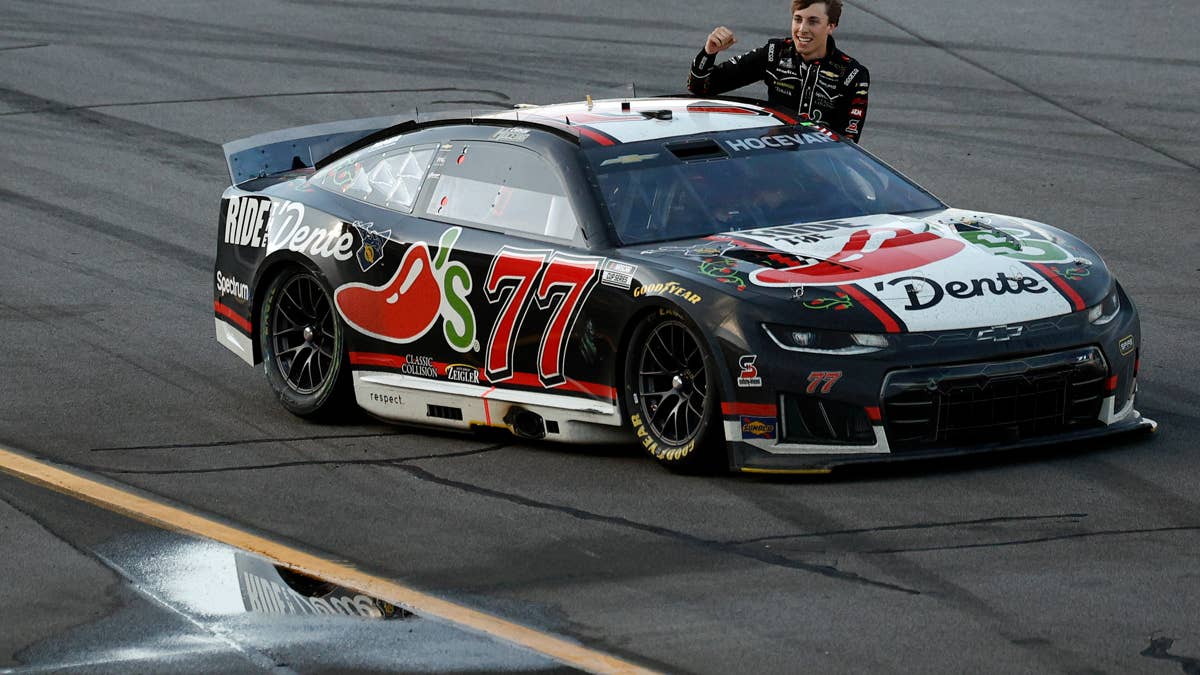 NASCAR CEO weighs in on possible ban for Carson Hocevar's Talladega ...