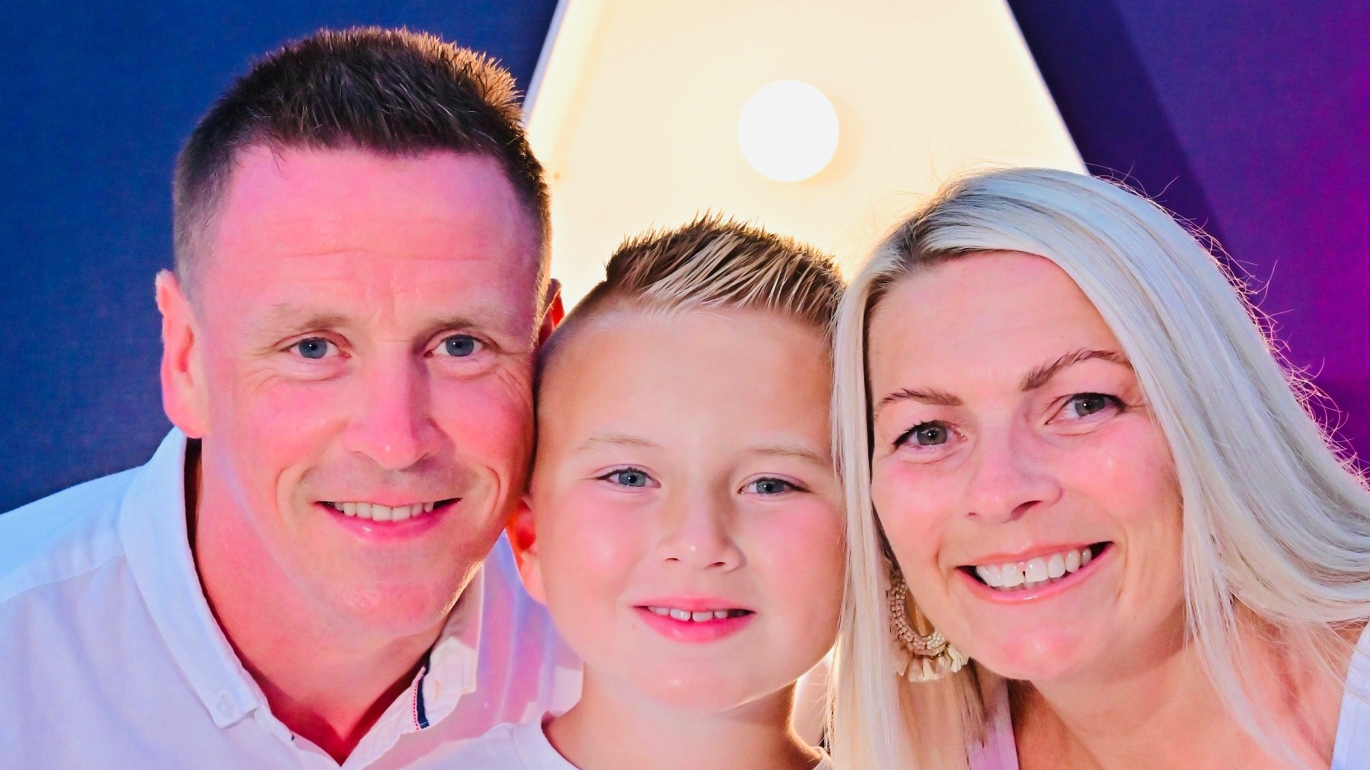 Father completes 'emotional' Kiltwalk in memory of late wife