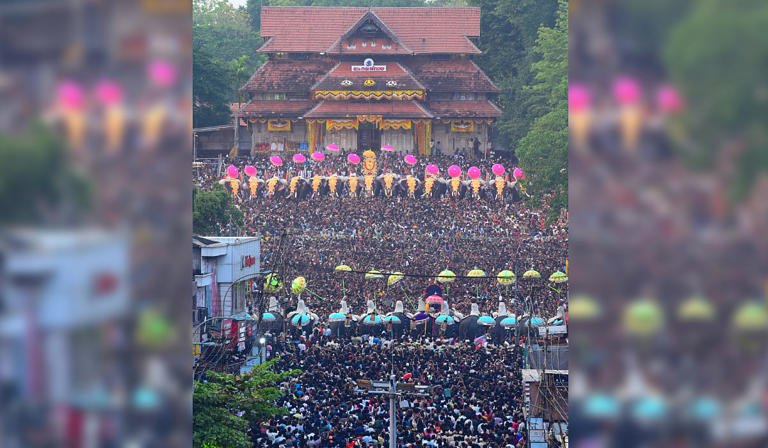High-energy Kudamattam lifts Pooram spirit in Thrissur