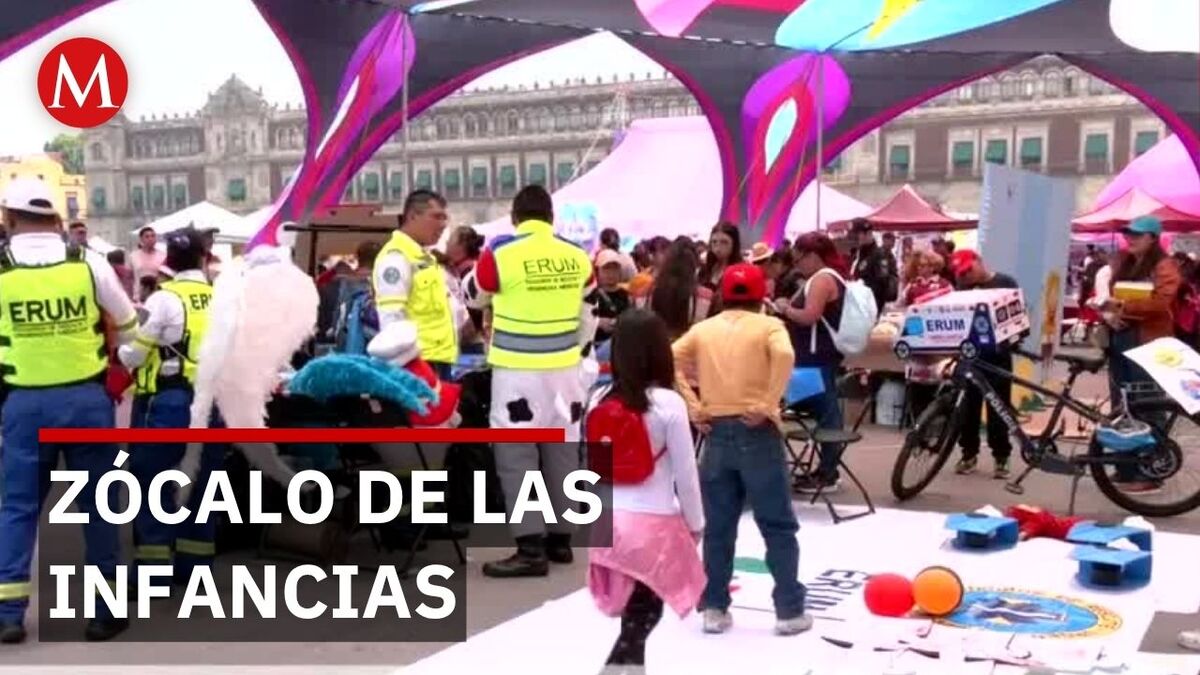 Actividades gratis en el Zócalo por el Día del Niño que no puedes perderte