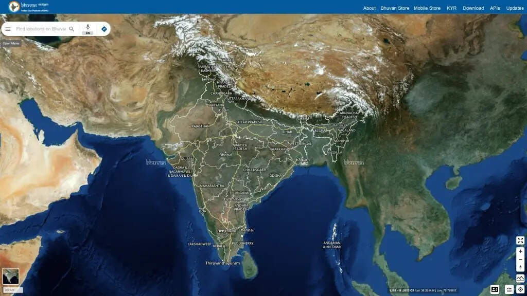 Mapped every village in country from space, says ISRO; satellite data ...