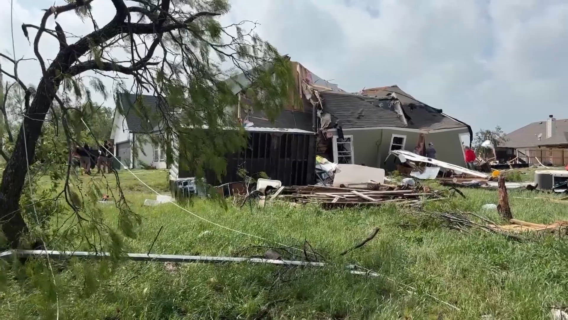 North Texas family glad to be alive after tornado destroys home in ...