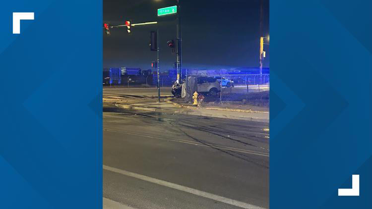1 dead after fiery crash in south Phoenix
