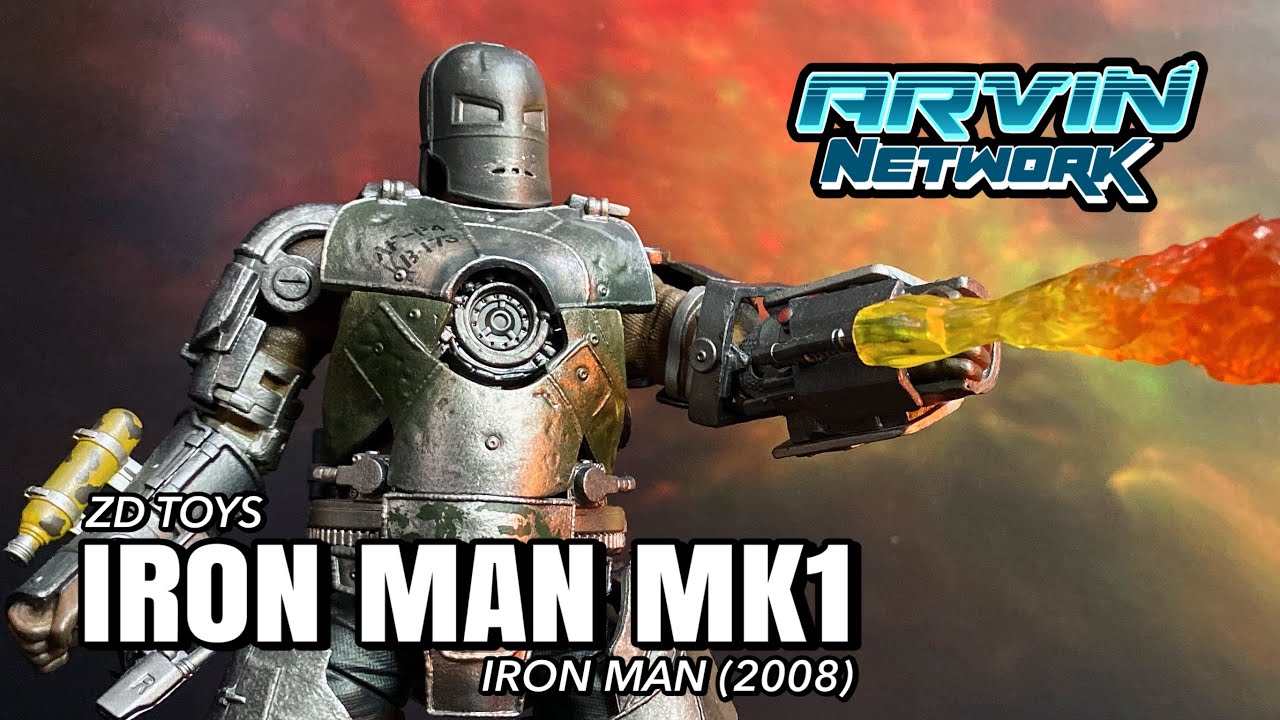 Iron Man Mark 50 (Mark L) - Avengers Infinity War 1:10 Scale Action Figure | Deluxe Accessory Pack & Display Stand main image 1