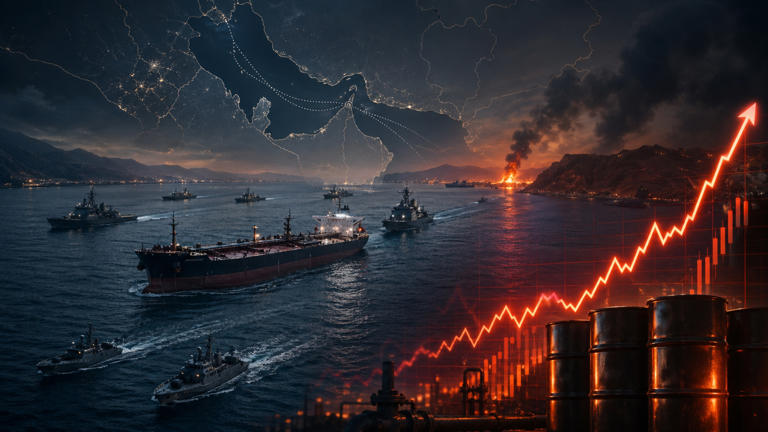 Oil jumps as Iran talks stall - why Hormuz is back at the center of ...