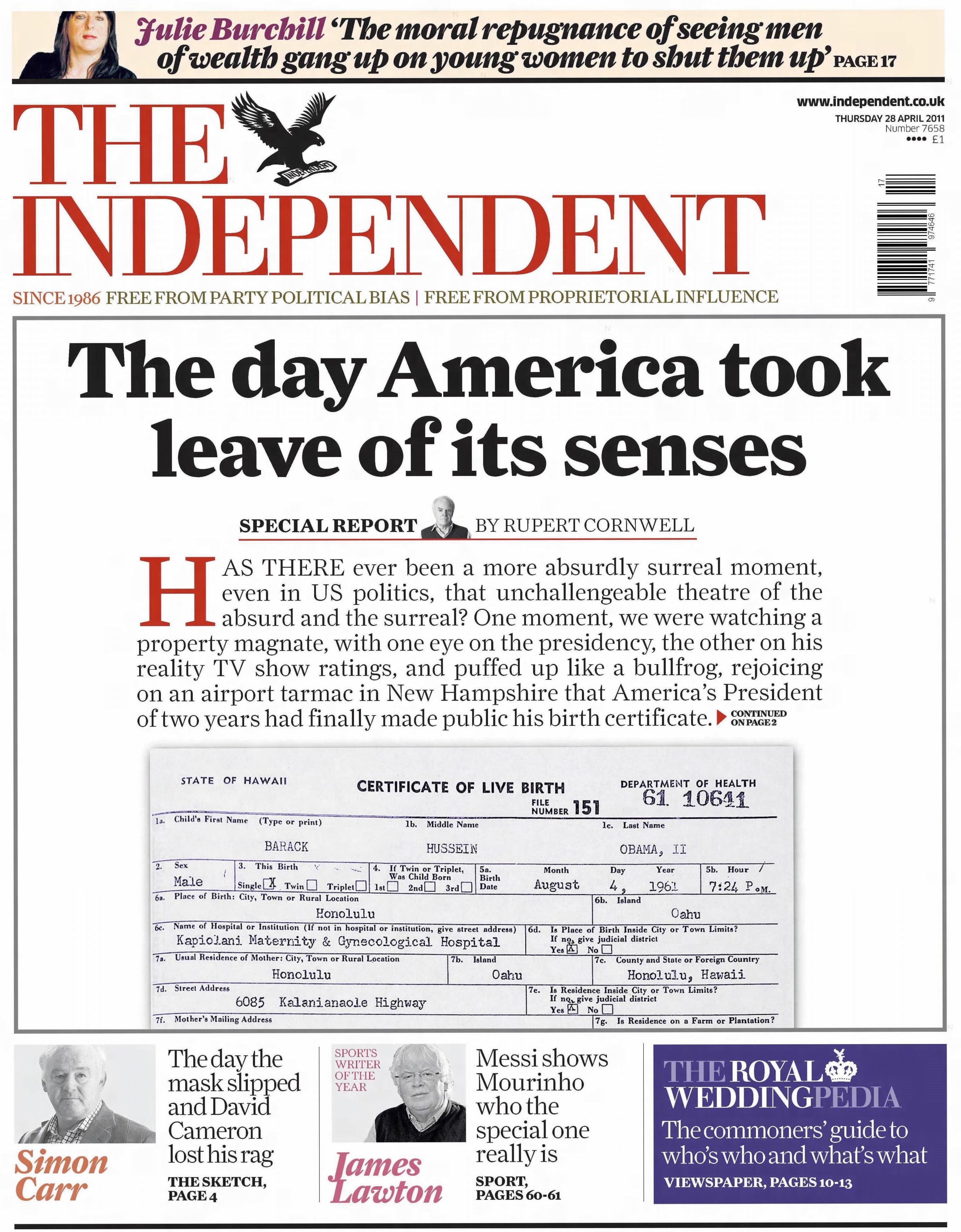 This week in history: Labour landslide, LA riots, and an MI5 scandal