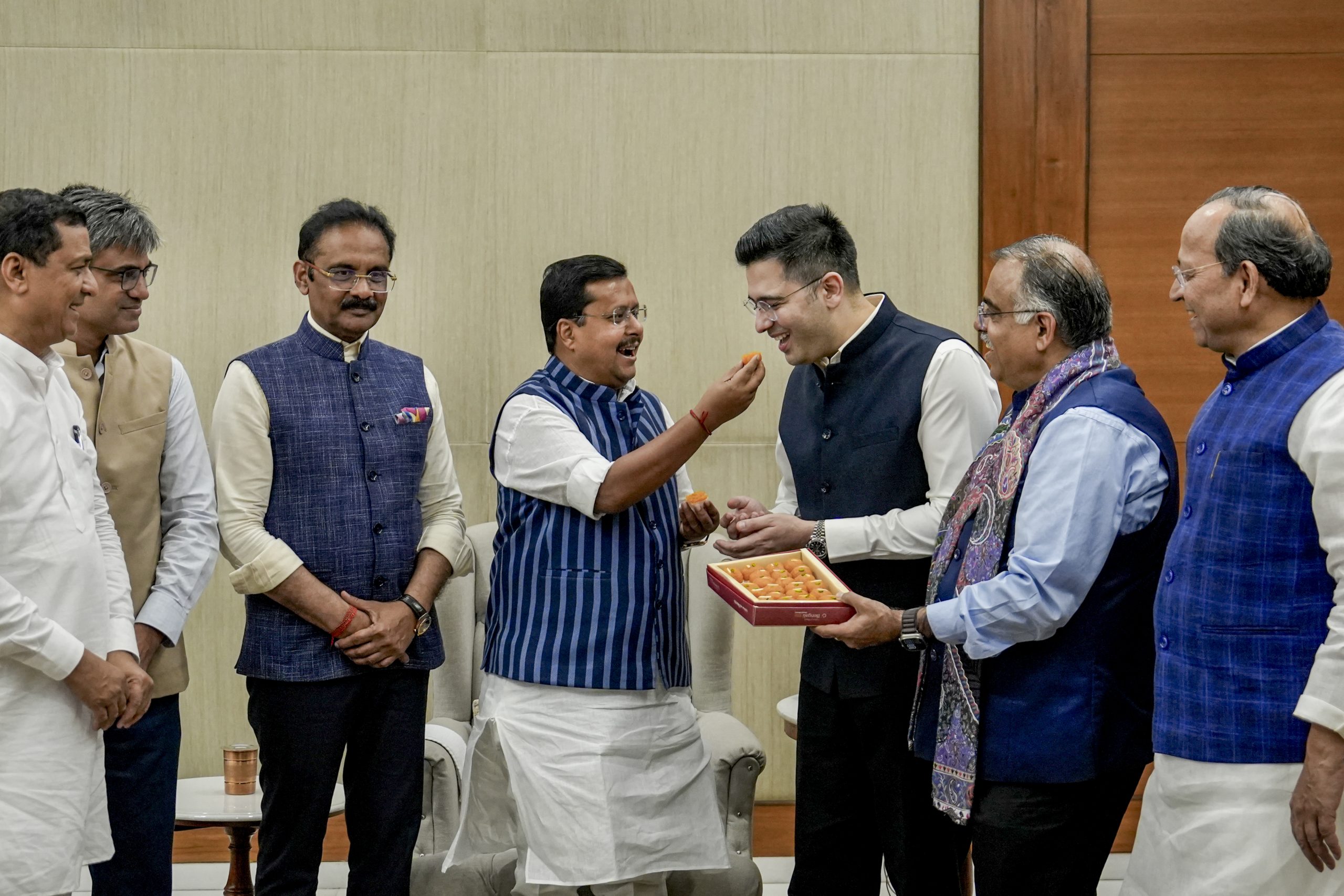 Rajya Sabha chairman accepts 'merger' of 7 AAP MPs with BJP, AAP calls ...