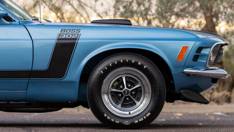 The Boss 302 engine was designed to hunt Camaros