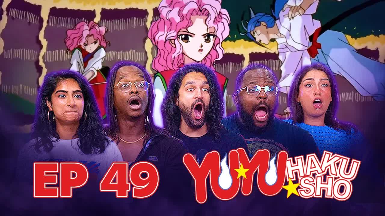 Genkai's strength | Yu Yu Hakusho episode 49 (2x24) | Group reaction