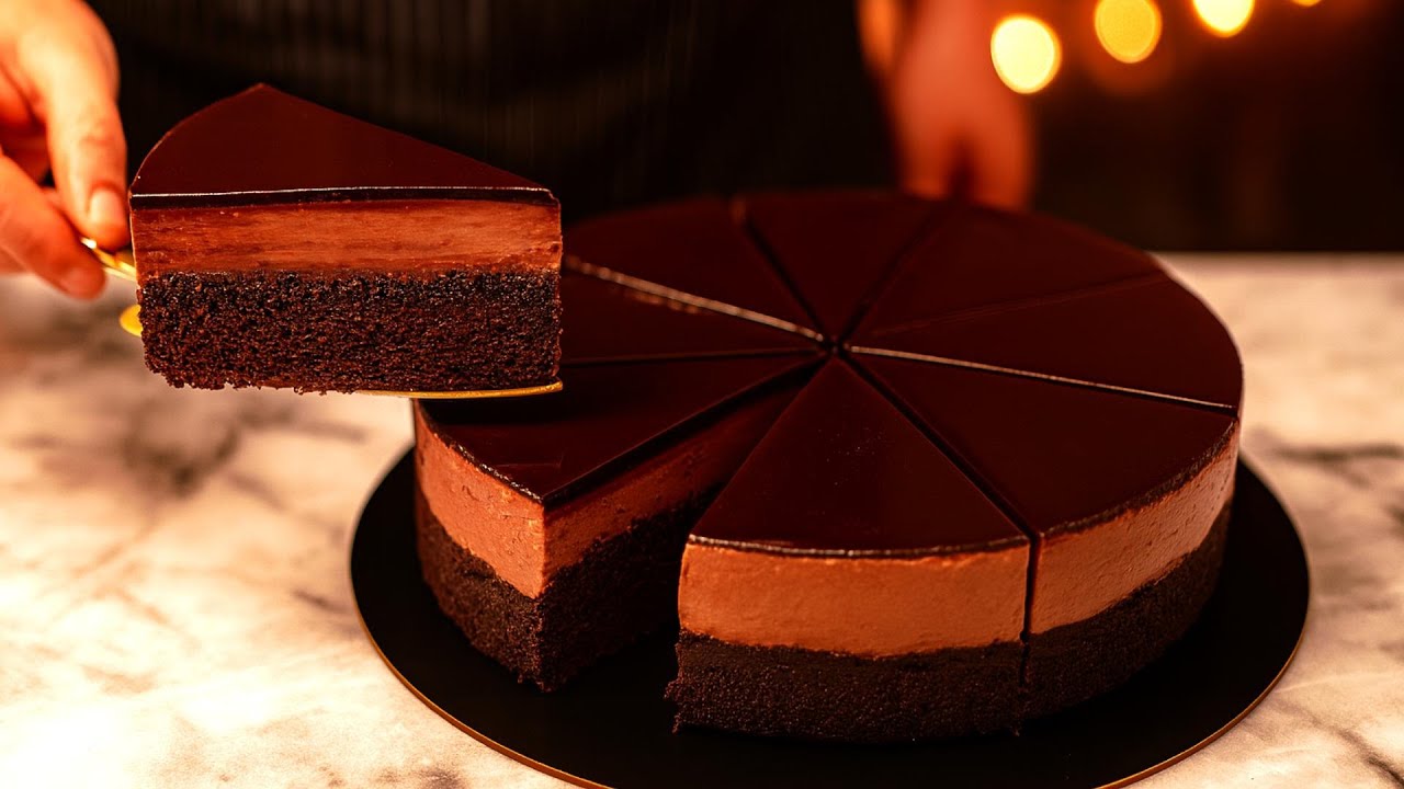 Out of all my desserts, this chocolate mousse cake stole the show!