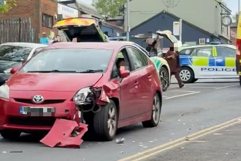 Man fighting for life after horror crash on major Oldham road
