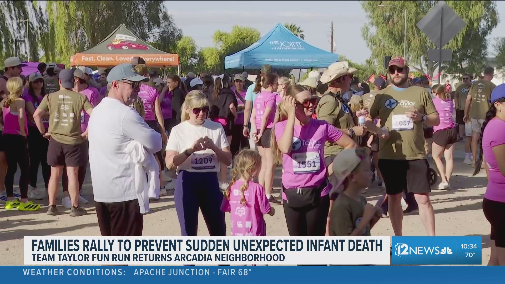 Families rally to prevent sudden unexpected infant death in Arcadia ...