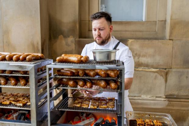 Chef becomes first in North East to cook Great British Menu banquet main