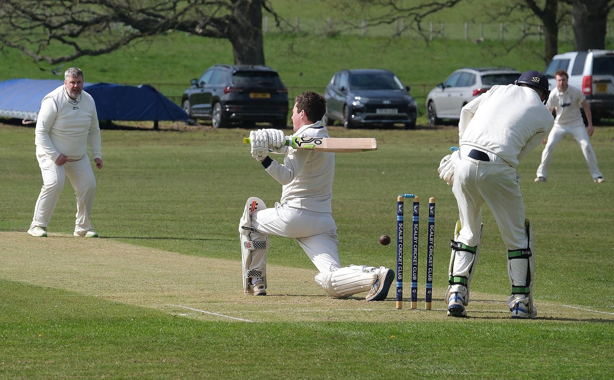 Atkinson takes brilliant 8-43 as Ganton crush Great Habton in opener