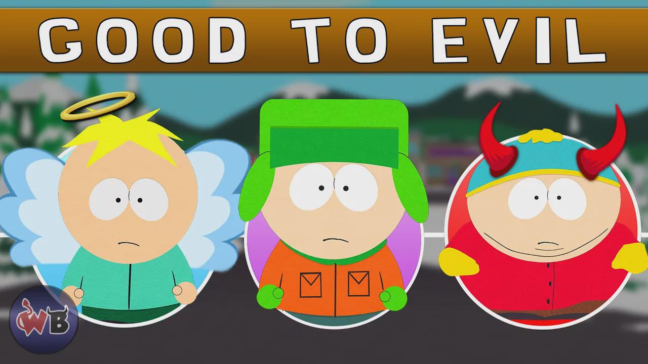 South Park characters: Good to evil