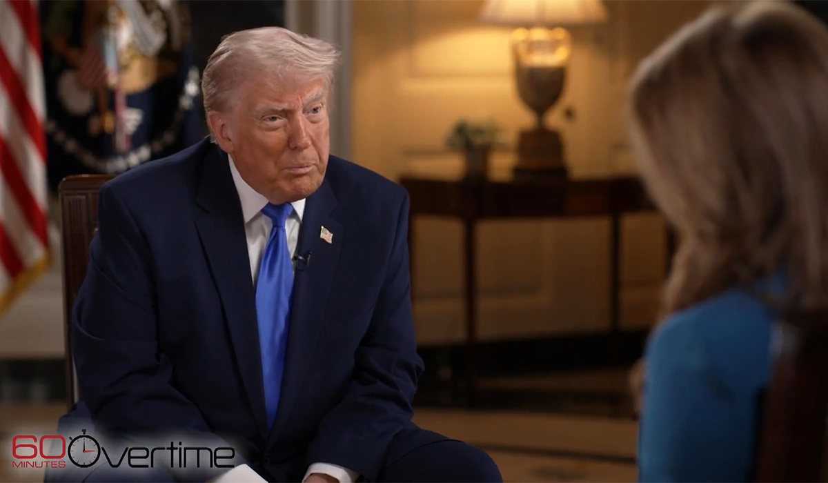 Trump calls CBS reporter a disgrace for reading excerpts from shooter’s ...