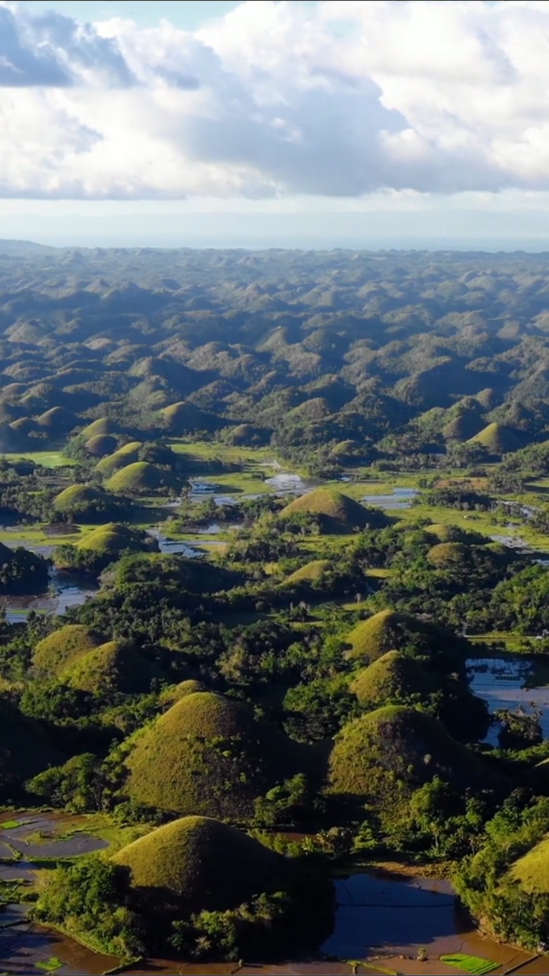 Bohol's Chocolate Hills: Stunning drone footage of Philippines' natural ...