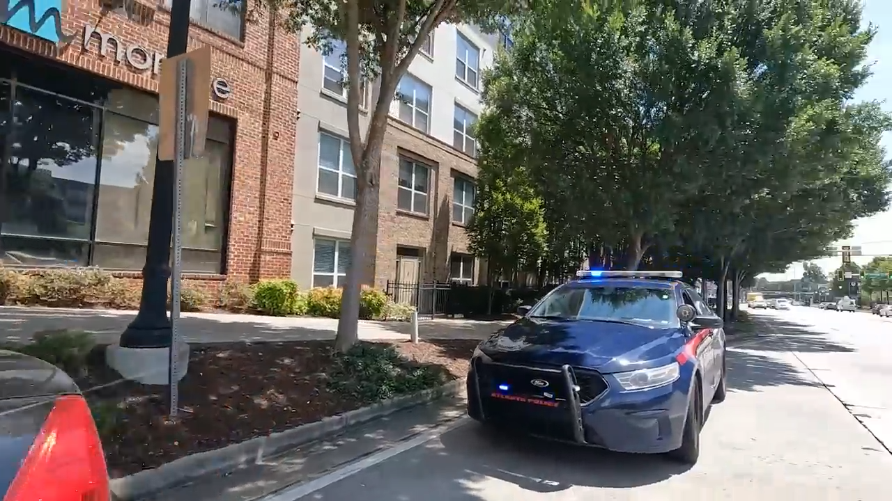 The guy ran on foot police chase leads to tow situation