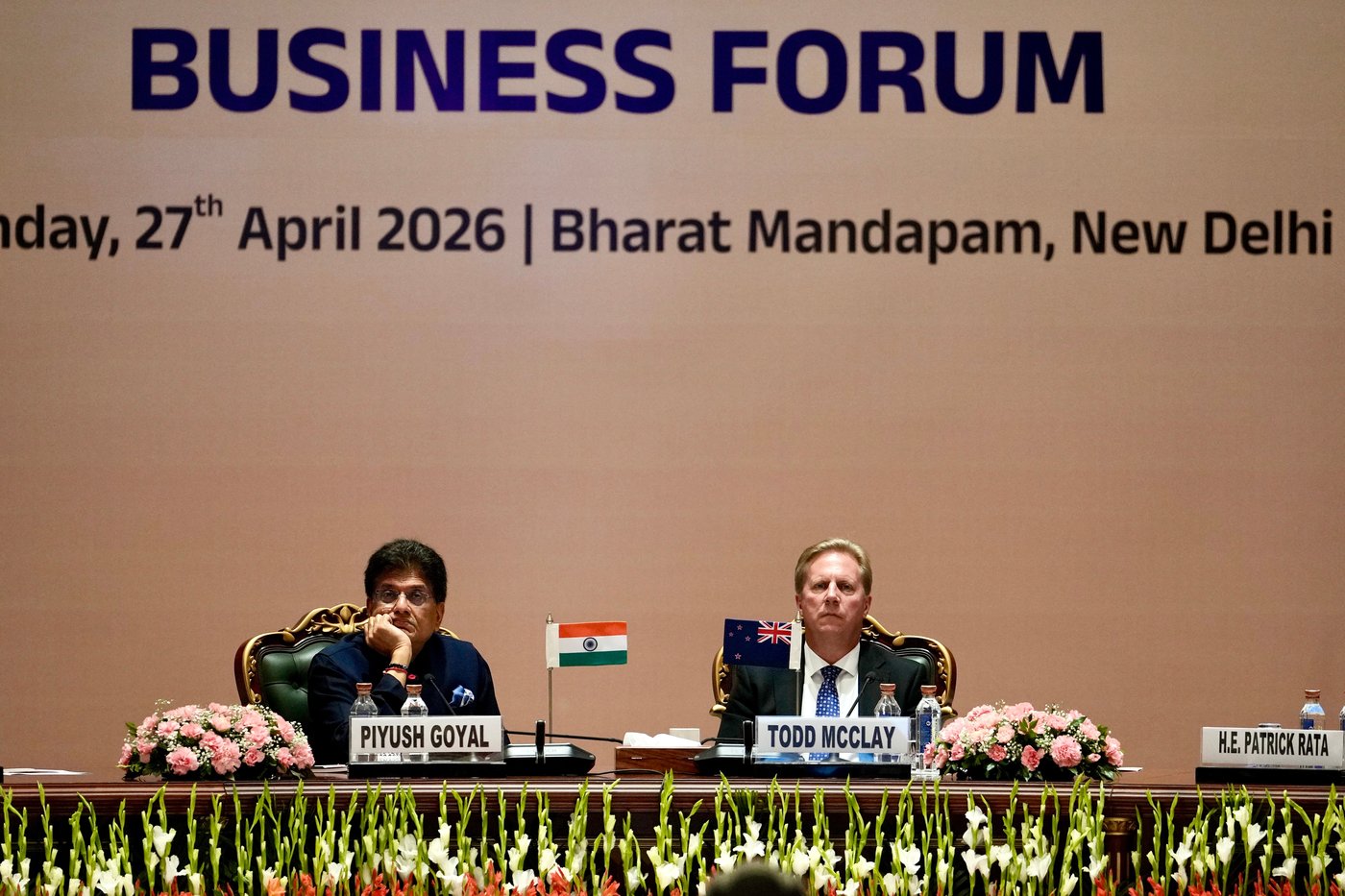 India and New Zealand sign a free trade agreement to deepen economic ties