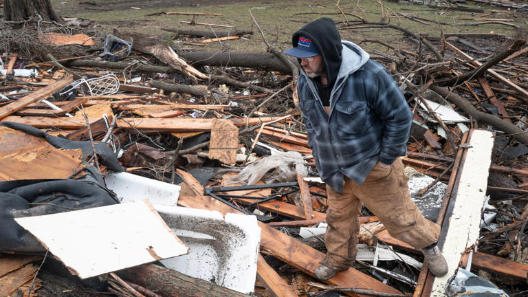 At least two dead after tornadoes rip through towns