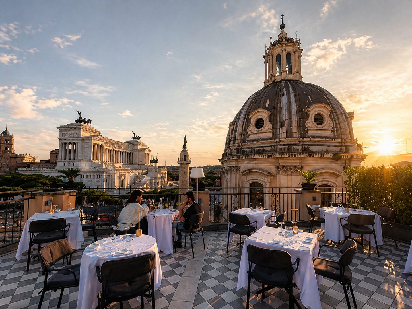 Le terrazze più belle di Roma dove bere e mangiare con vista sulla città