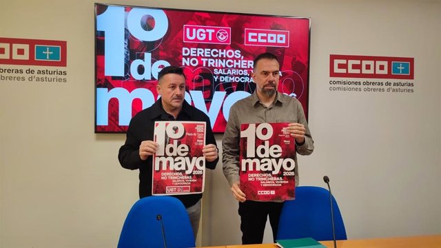 CCOO y UGT salen juntos a la calle el 1 de mayo en Gijón para ...
