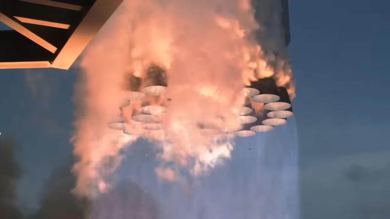 Starship broke apart in the sky - and ended in explosion