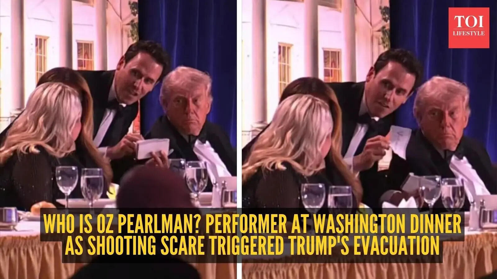 Who is Oz Pearlman? Performer at Washington dinner as shooting scare ...