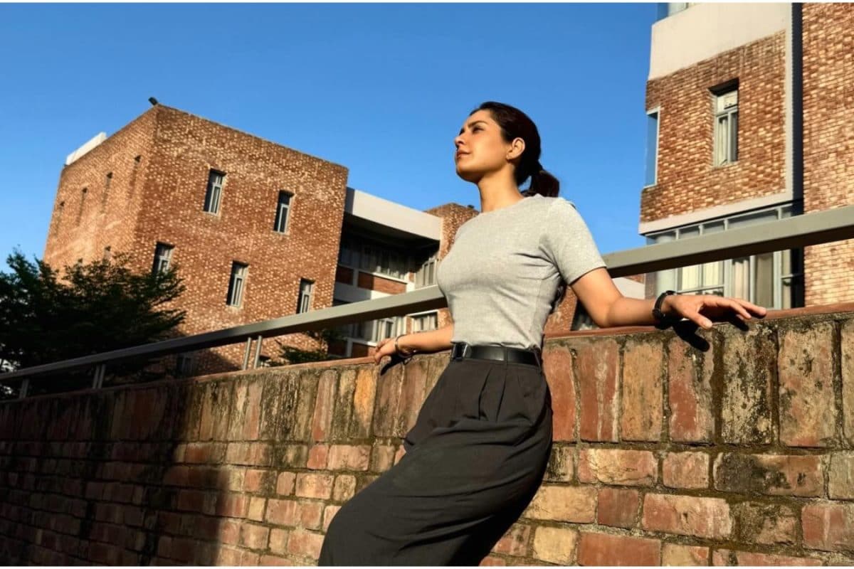 Raashii Khanna shares BTS glimpses from upcoming series Lukkhe, says ...