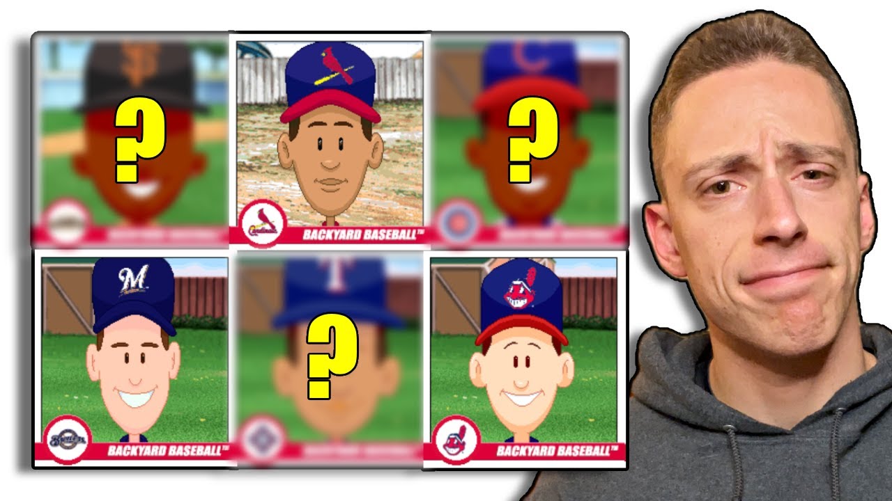 Can we name every MLB player in Backyard Baseball?