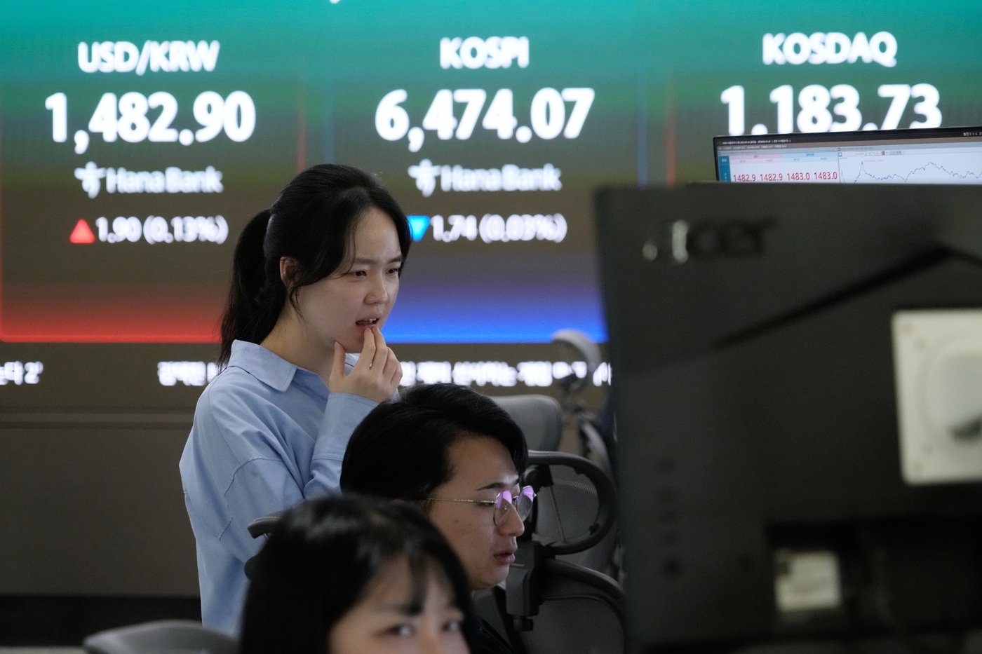 World shares are mostly higher and oil gains $2.50 as Iran talks remain ...
