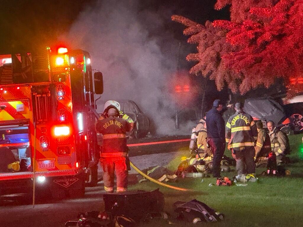 Multiple crews respond to early morning fire in Eaton County