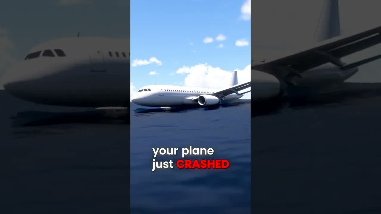 Inflate your life jacket outside the airplane explained