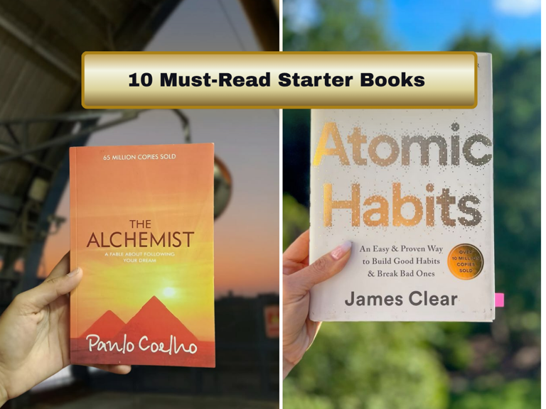 Books to read for beginners: 10 must-read starter books that make ...