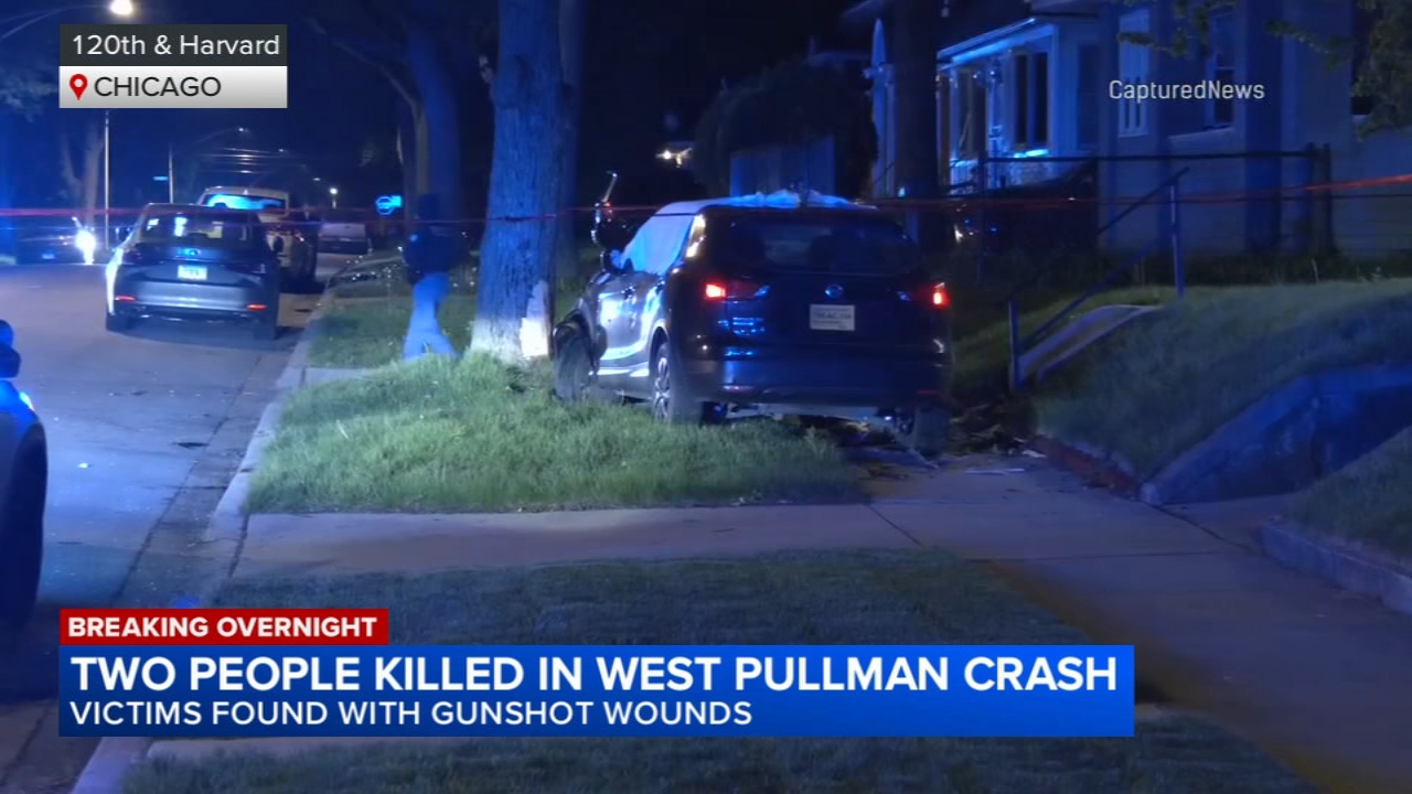 2 killed in West Pullman shooting, crash, Chicago police say