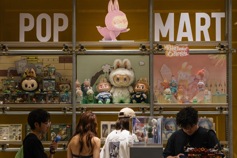 Pop Mart comes with a cool idea for red-hot Labubu: mini-fridges