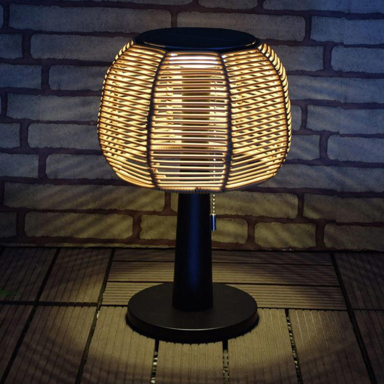 Habitat's expensive-looking solar-powered hanging lanterns are just £16