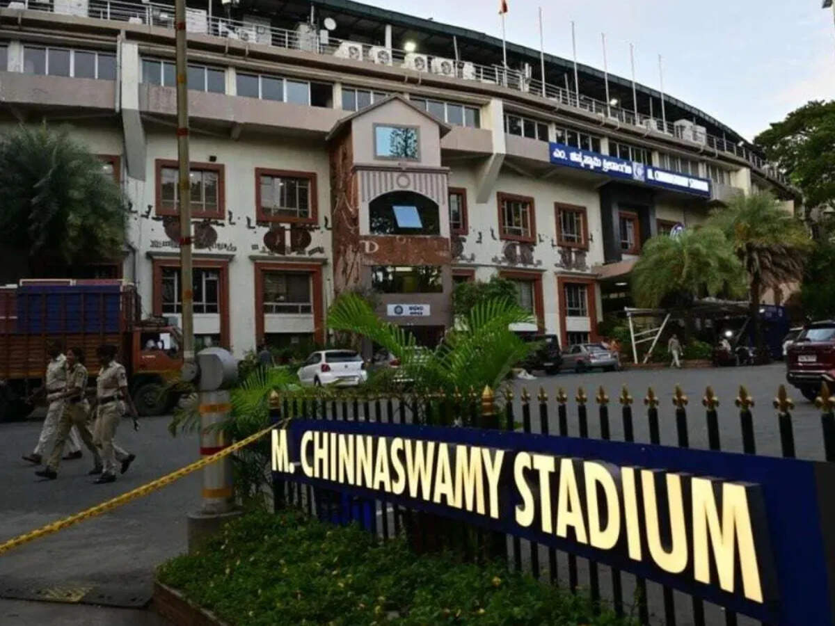 Image for Bengaluru: Two booked for disabling 240 CCTV cameras at Chinnaswamy Stadium