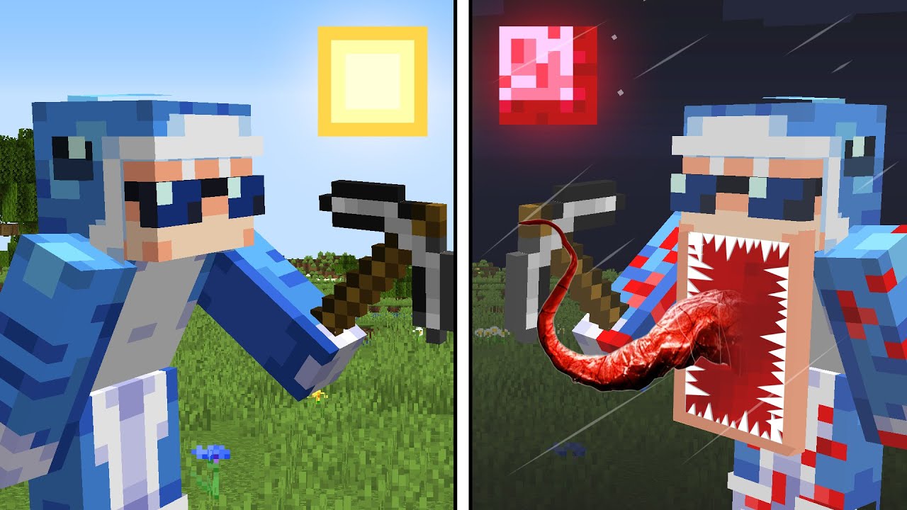 If I break blocks, Minecraft gets more scary