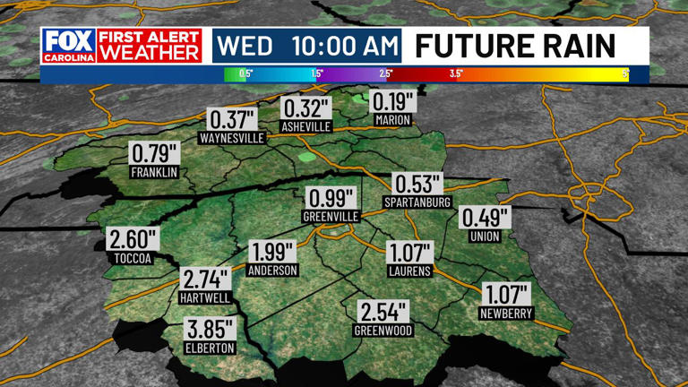 First alert weather day Wednesday: Heavy rain and wind threaten morning ...