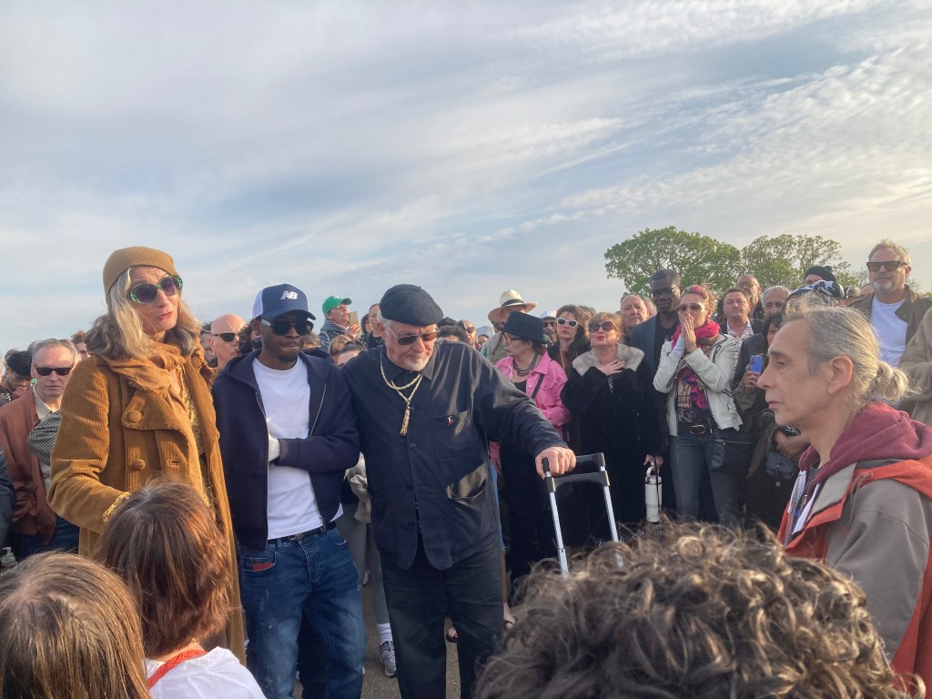 Paul Weller and Suggs join vigil for film student stabbed to death on ...