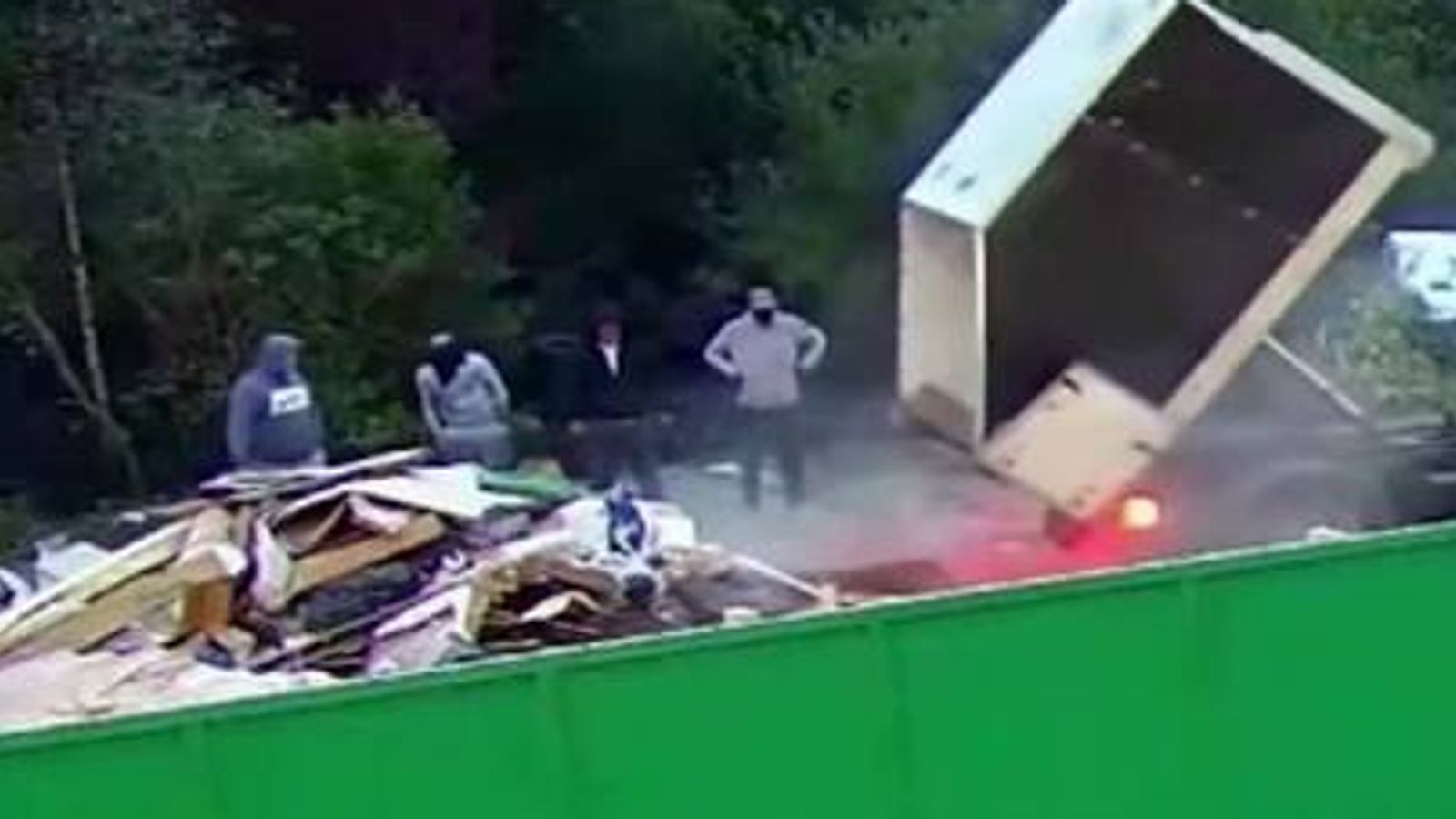 Four sentenced over illegal waste dumping