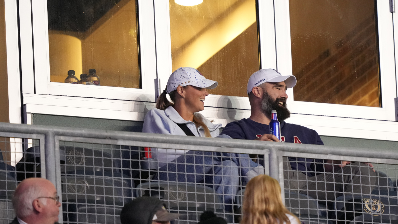 Kylie Kelce goes from 'Jason Kelce's wife' to podcast of the year